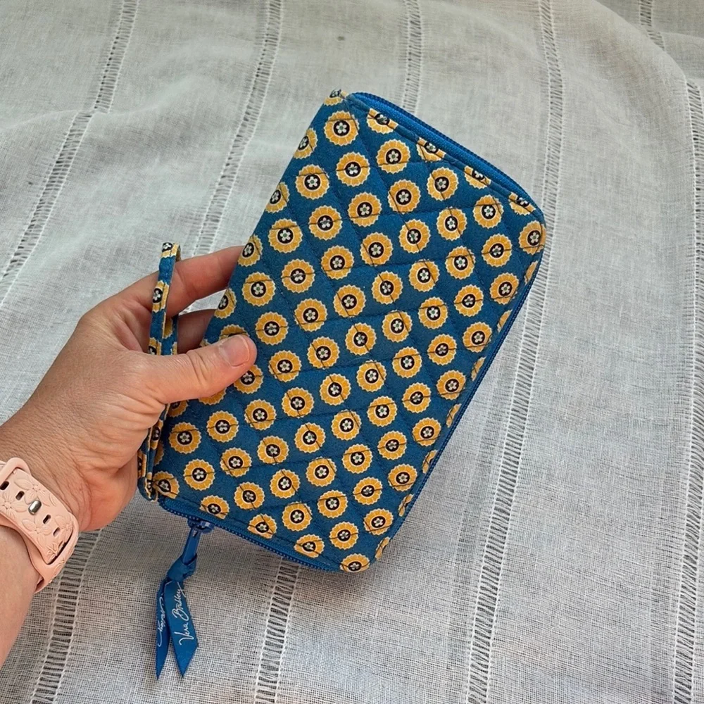 Vera Bradley Colorful Quilted Wristlet